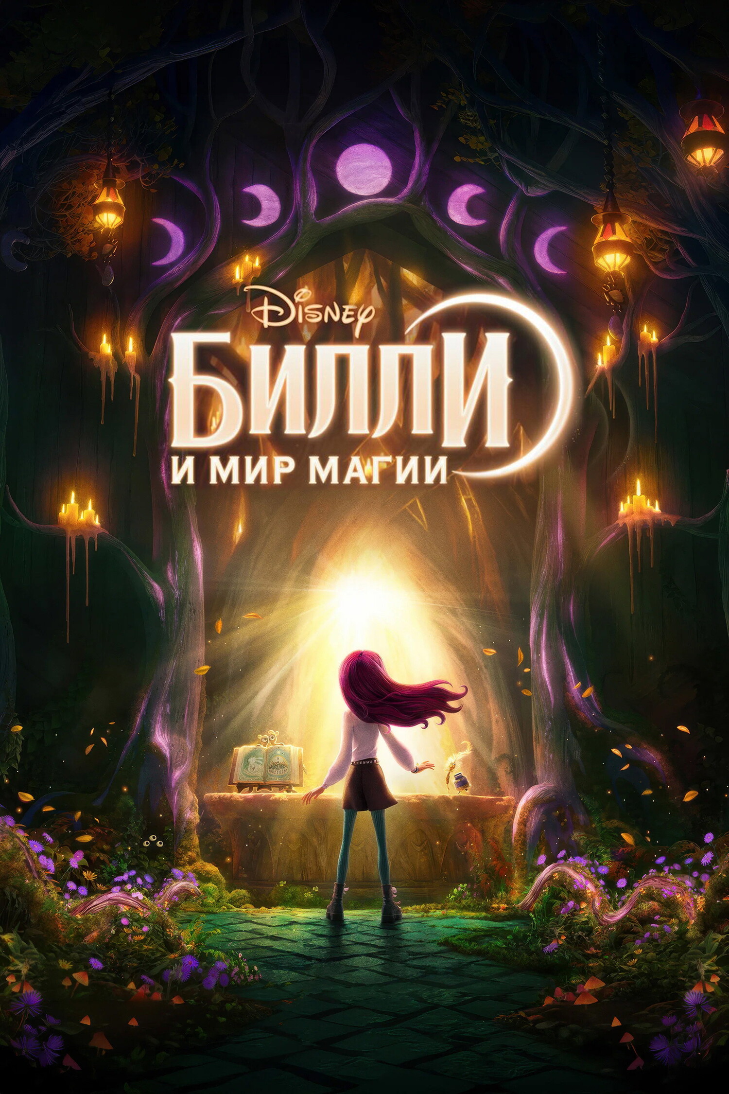Билли и мир магии постер